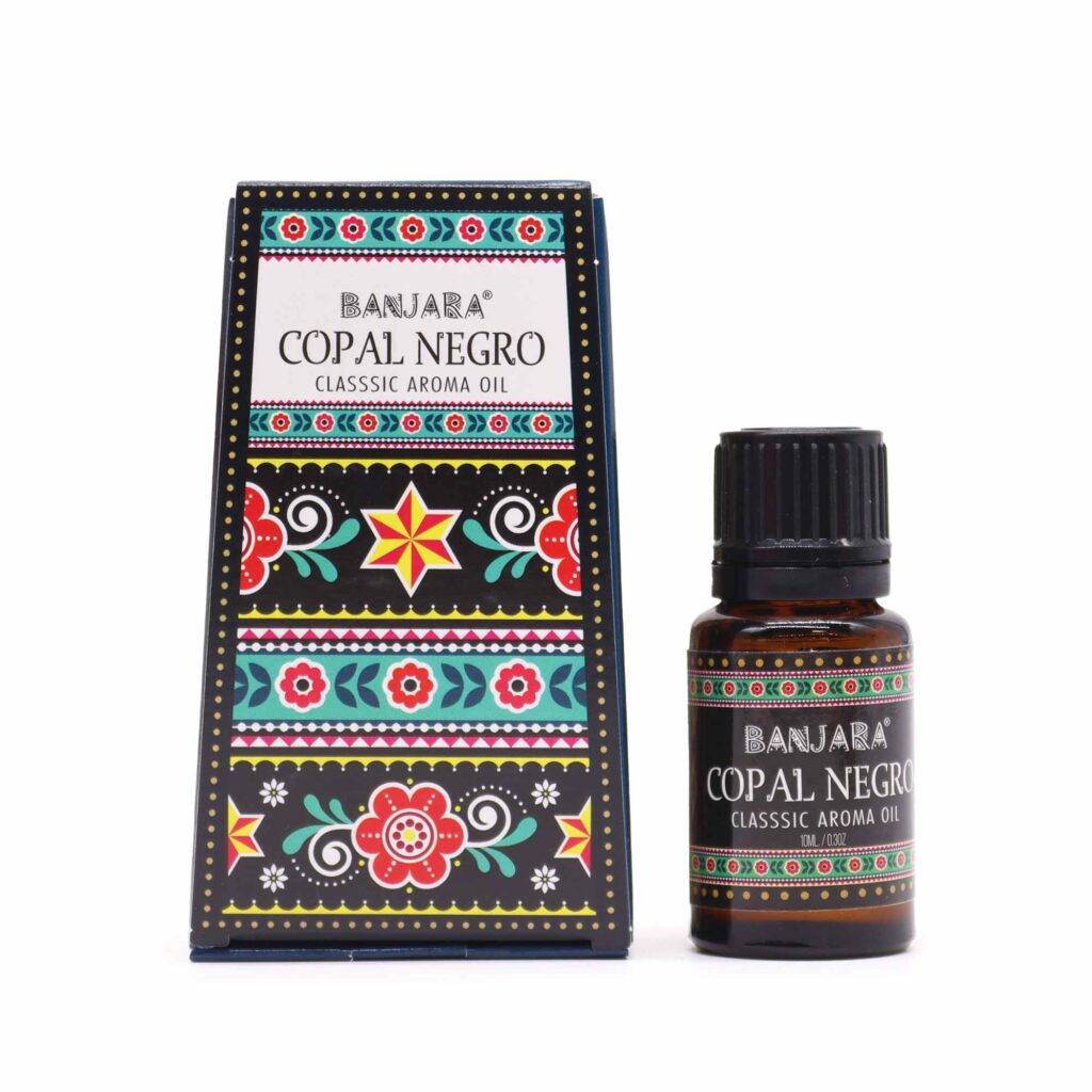 Olejek Zapachowy Banjara 10 ml – czarny kopal