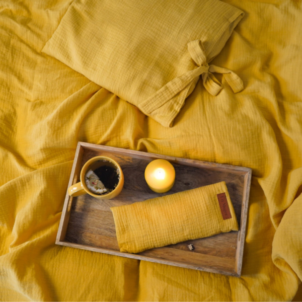 Zestaw do joga nidra, shavasana – muślinowy – Sun