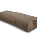 Wałek do jogi z gryką, bolster - latte