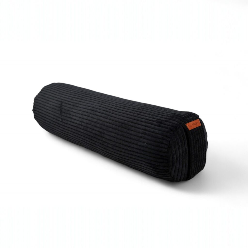 Wałek do jogi z gryką, bolster - Mistic Black