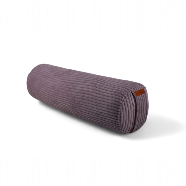Wałek do jogi z gryką, bolster - Lavender