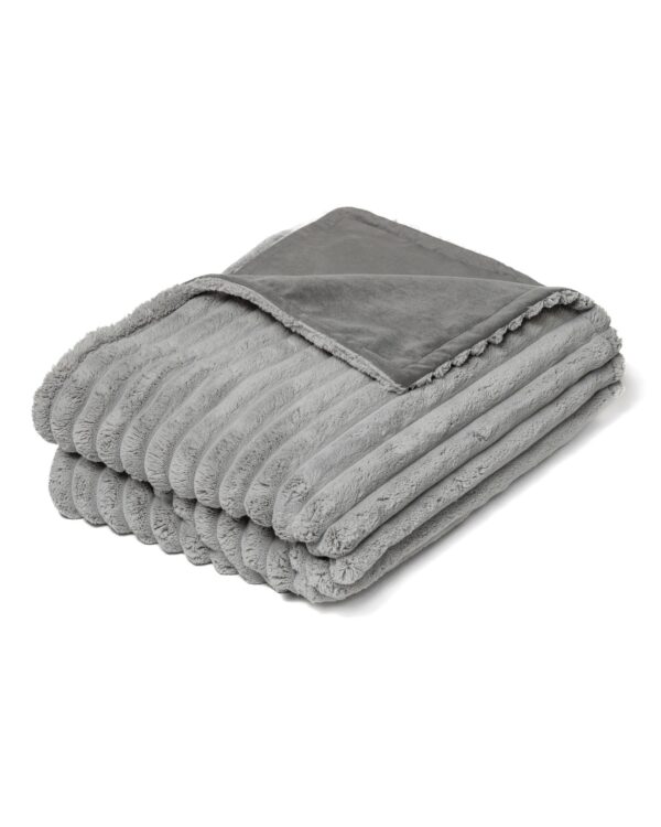 Dwustronny koc, całoroczny, koc na zime, koc na lato XL - La Mujer silver