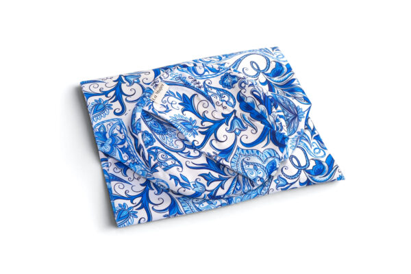 Pokrowiec na wałek z łuską gryki, bolster – oriental