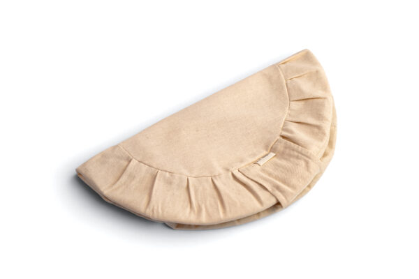 Pokrowiec na poduszkę do medytacji zafu- natural cotton flat
