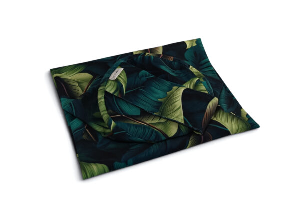 Pokrowiec na wałek z łuską gryki, bolster – tropical