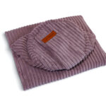 Pokrowiec na wałek z łuską gryki, bolster - lavender